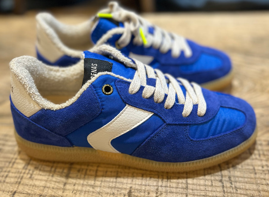 Baskets bleu  sora nylon serrage summer