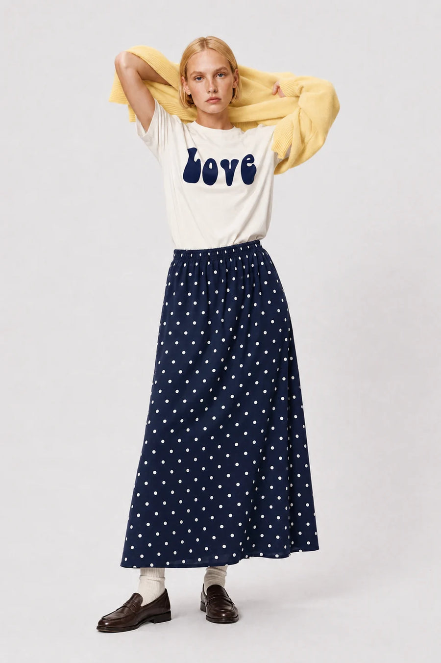 93203 JOLANE JUPE NAVY