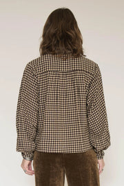Cafie blouse checks