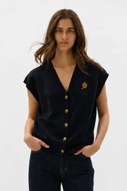 GW2602 GILET NAVY