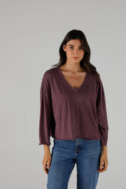 VOLTAIRE T-SHIRT COCOA