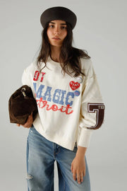 OLYMPIA SWEAT IVORY