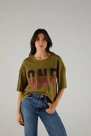 ALAN VELET T-SHIRT KHAKI