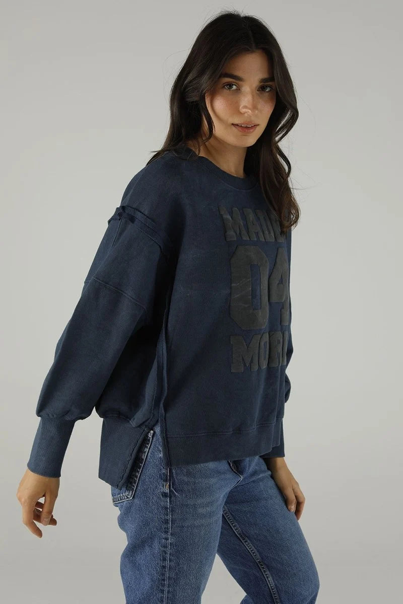 JUDY SWEAT INDIGO