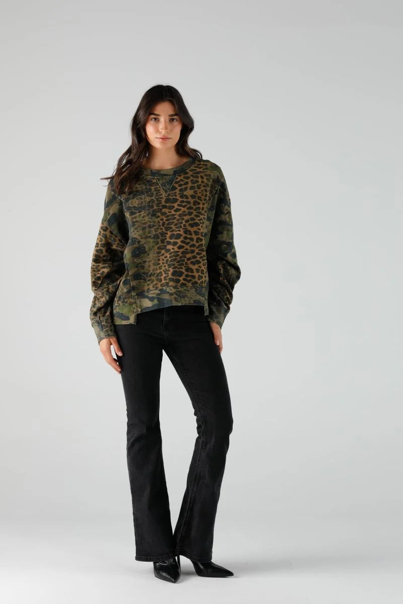 DANY LEO SWEAT LEOPARD