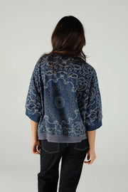 SOPHIA SWEAT INDIGO