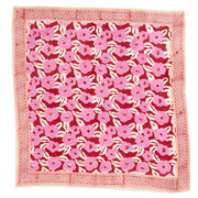 Foulard Indien - Chunni Bordeaux