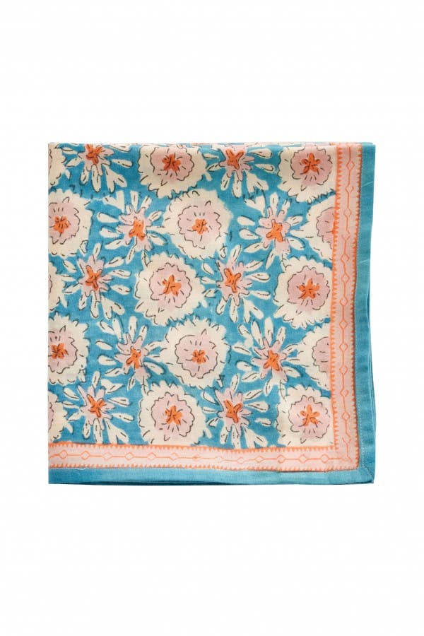 Foulard Indien - Margote Bleu