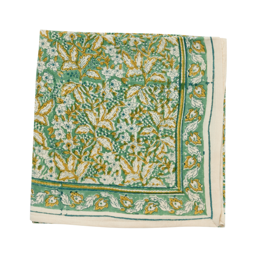Foulard Indien - Nalini Vert