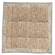 Foulard Indien - Léopard Blue