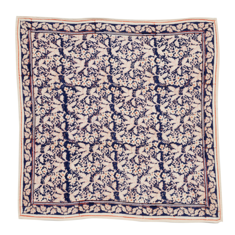 Foulard Indien - Nalini Indigo