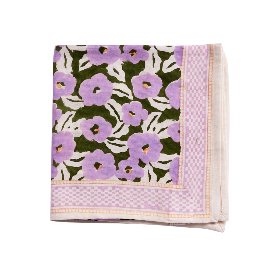 Foulard Indien - Chunni Cyprès