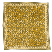 Foulard Indien - Léopard Kaki