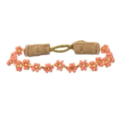 Bracelet fait main corail